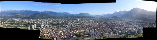 View from the Bastille, 1st weekend in Sep